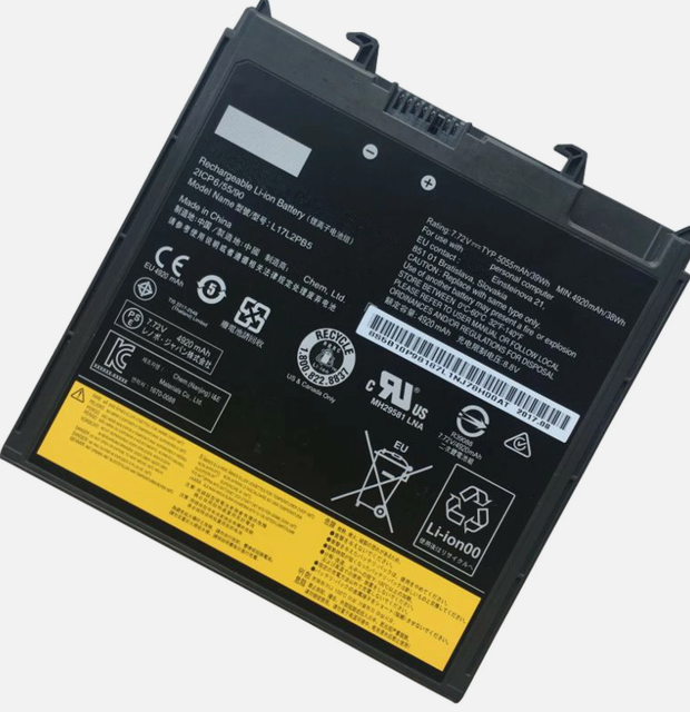 L17M2PB5 Laptop Battery 39Wh 5080mAh 2-Cell 7.68V Compatible with for Lenovo V330-14ISK 81AY / V330-14IKB 81B0 / V330-14ARR 81B