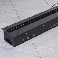 Cheminée électrique à vapeur d'eau 3D avec flamme LED simulée pour la maison, 110-220V, ambiance salon