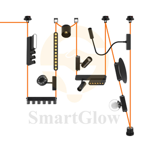 אולטרה דק חדש מגנטי אור ליניארי מתלה עם נברשת LED נברשת משטח נבנים תליון הוביל מסלול מגנטי אור 24v - Product Image 3