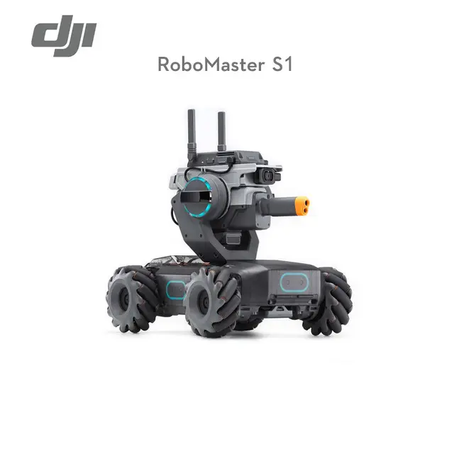 DJI Robo Master S1 ist ein intelligentes pädagogisches Roboter-Fernbedienungs-Smart-Auto mit Kamera Toy Tank Robotics Kinder geschenk