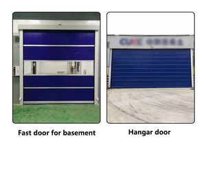 Bán buôn thực phẩm nhà máy tự động nhanh chóng Con lăn màn trập cửa PVC nhanh cổng/Tốc độ nhanh chóng PVC nhựa Nhanh Cán cửa - Product Image 5