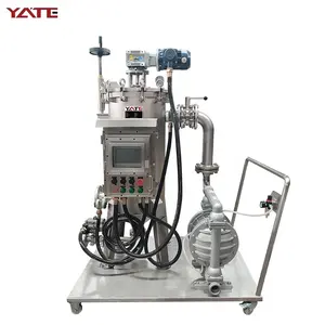 polymer emulsion pigment starch filtration scrape self cleaning filter housing machine