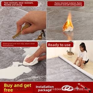 Revêtement <span class=keywords><strong>de</strong></span> sol en <span class=keywords><strong>PVC</strong></span> <span class=keywords><strong>de</strong></span> 3 mètres <span class=keywords><strong>de</strong></span> large, pose directe sur sol en <span class=keywords><strong>ciment</strong></span>, épais, imperméable, auto-adhésif, carrelage <span class=keywords><strong>de</strong></span> sol en plastique, <span class=keywords><strong>tapis</strong></span> <span class=keywords><strong>de</strong></span> sol - Product Image 4