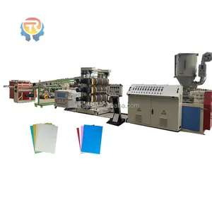 पीपी पीई पीएस के लिए प्लास्टिक शीट एक्सट्रूडर मशीन