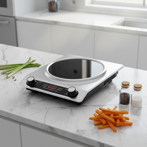 Cocina de Inducción Portátil de 2000W, Cocina Eléctrica Impermeable de Acero Inoxidable para Uso en Hoteles y Autocaravanas YLM-LX500 - Product Image 3