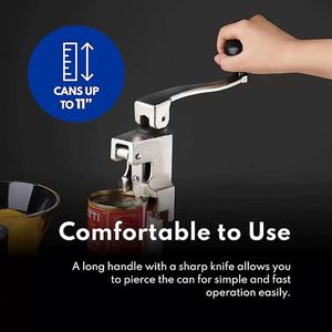En promotion : Grande machine de découpe robuste, ouvre-boîte commercial manuel à lame tranchante, monté sur table, usage intensif - Product Image 3
