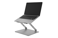 Support pour ordinateur portable en acier réglable en hauteur et pliable, idéal pour la maison et le bureau