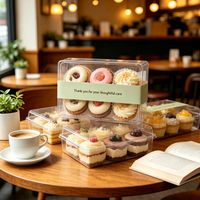 Bande de papier kraft imprimée sur mesure avec logo personnalisé, étiquette enveloppante pour emballage de gâteaux, salades et boîtes alimentaires à emporter