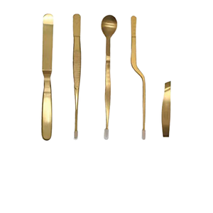 Pince à épiler professionnelle Royal 8,3 po et 6,3 po en acier inoxydable, écologique, légère, lot de 20 pinces de cuisine culinaire courbées et pointues pour chef - Product Image 1