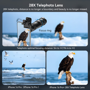 <span class=keywords><strong>Apexel</strong></span> - Objectif téléobjectif 4K <span class=keywords><strong>HD</strong></span> Pro 28X à zoom pour photographie mobile - Vente chaude - Product Image 6