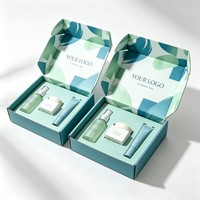 Boîte en carton kraft personnalisée avec logo pour emballage cosmétique et soins de la peau, boîte d'expédition en carton ondulé pour envoi postal