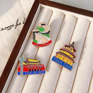 2D/3D Refrigerator Magnets Metal Material Featuring City Landmarks High-Quality Customized Logo Souvenirs Promotional Items - Product Image 2