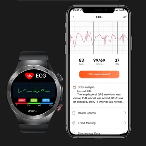<span class=keywords><strong>Montre</strong></span> connectée E800 pour hommes et femmes, surveillance de la santé <span class=keywords><strong>ECG</strong></span>, dispositif portable intelligent, SOS d'urgence, mode multi-mouvements - Product Image 5