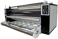 Presse à chaleur rotative à commande numérique de précision avec rouleau en PTFE importé pour l'impression par sublimation textile