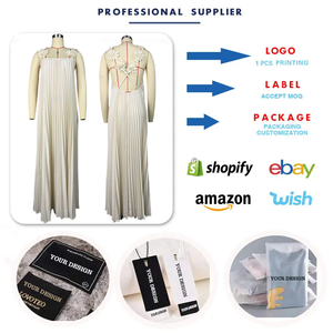 Ultimi Modelli di Abiti Estivi Casual da <span class=keywords><strong>Donna</strong></span>, Eleganti e Aderenti con Motivi Floreali 3D, Abiti Plissettati con Spalline, Vestiti Lunghi da Vacanza per Donne - Product Image 3
