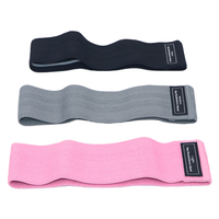 Bande élastique de résistance pour les hanches, pour squats profonds, en latex écologique et polyester soyeux, 5-10 kg, pour yoga, pilates, fitness et rééducation