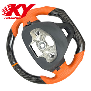 พวงมาลัยคาร์บอนไฟเบอร์สไตล์รถแข่ง สำหรับฟอร์ด โฟกัส MK4 คูก้า พูม่า ST RS XR ECOnetic RS500 เฟียสต้า MK8 MK2 MK3 เอสเคป รุ่นคัสตอม - Product Image 3
