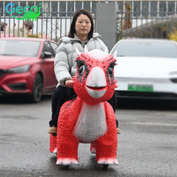 Manège de dinosaure animatronique de divertissement, scooter électrique à pièces pour enfants