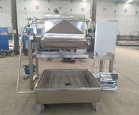 Marmite de cuisson à mélange horizontal à chemise vapeur avec contrôle automatique PLC pour la transformation alimentaire