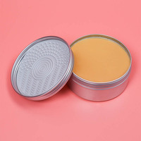 Savon solide de luxe parfumé à l'aloe vera pour le nettoyage des pinceaux de maquillage DM-SOAP Nettoyant pour pinceaux cosmétiques
