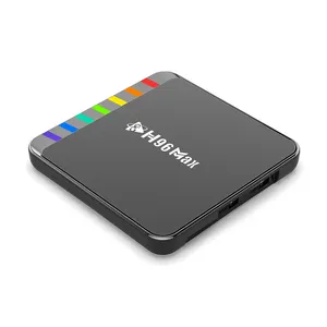 Nhà máy trực tiếp Android 11.0 OS thông minh TV BOX media player H96 Max W2 kép wifi6.0 4k Amlogic s905w2 cho máy quảng cáo