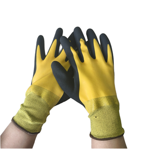 قفازات عمل شتوية من YEEHO قفازات أمان مقاومة للماء للخدمة الشاقة مع رمل مطاطي بوليستر لاتكس نخيل حرارية للاستخدام في ورش العمل - Product Image 5
