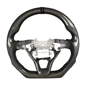 New Product Customization Double <b>Stripe</b> Design Carbon Fiber Steering Wheel for Honda Accord 10th <b>Car</b> Steering Wheel - Product Image 2