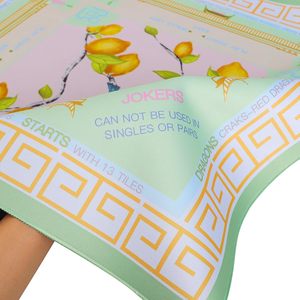 Tapis de jeu de Mahjong imprimé Jongyance (33x33) antidérapant et insonorisant pour jeux de société Mahjong et dominos - Product Image 6