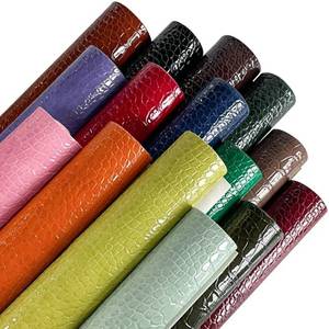 Cuir synthétique PU imprimé crocodile gaufré, épaisseur 0,6-1,6 mm, anti-moisissure, imperméable, pour la décoration intérieure et les meubles <span class=keywords><strong>Helia</strong></span> - Product Image 2