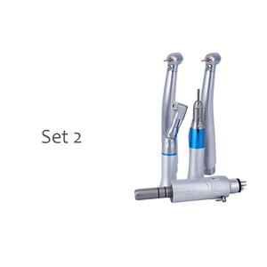 Elektrisch Tandheelkundig Handstuk Met Lage Snelheid Turbine 2/4 Gaten Sets Rechte Neus <span class=keywords><strong>Contra</strong></span> Hoek Luchtmotor En Externe Waterspray - Product Image 3