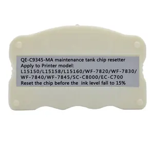 C9345 Maintenance TanK Chip Resetter For Epson WF-7820 WF-7830 WF-7840 WF-7845 L15158 L15168 L15150 L15160 L6558 6578 St-c8000