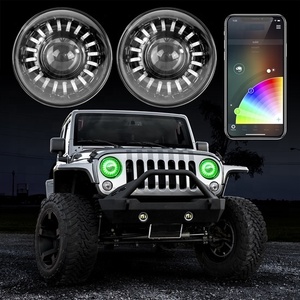 Nawind 36W 6000lm RGB DRL H11 8000K Led Đèn Pha IP67 không thấm nước OE mã 00000 cho wrangle' JK JL mới từ tỉnh Quảng Đông - Product Image 1