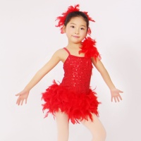 Plume paillettes cristaux professionnel Blackpool compétition robe de danse latine