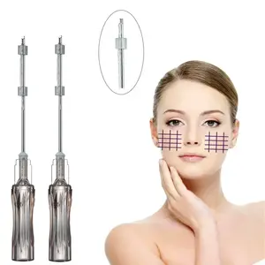 Korean Hilos Tensores 21g 60mm Filling Facial Skin Tightening L Cannula Fios Wrinkle Remove Pdo Mesh Threads