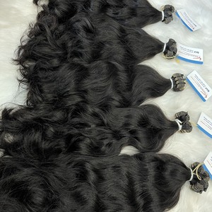 Cinta en extensiones de cabello humano Extensiones de cabello vietnamita Cinta invisible cruda ondulada natural - Product Image 6