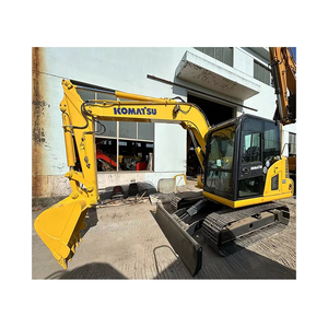 Excavatrice Komatsu PC70 fabriquée au Japon Machine d'occasion de 7 tonnes avec moteur de haute qualité, pompe de boîte de vitesses, stock à bas prix à Shanghai - Product Image 3