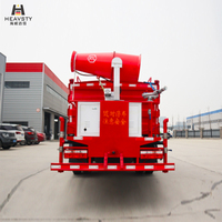 Nouvelle Pompe à Incendie Automatique Diesel Longue Portée avec Canon, Arroseuse Multifonctionnelle pour Nettoyage Routier et Suppression de Poussière