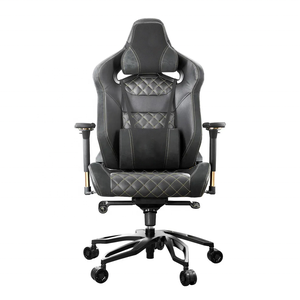 Chaise de <span class=keywords><strong>jeu</strong></span> d'ordinateur de luxe PRO Cougar THRONE ROYAL Chaise d'ordinateur en alliage d'aluminium doré 4D Accoudoir Sillas Gamer - Product Image 1