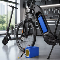 Batterie lithium-ion 48V 20Ah avec BMS intégré pour vélo électrique, scooter, tricycle électrique, batterie rechargeable pour vélo électrique