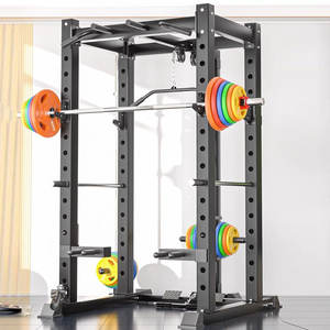 Machine <span class=keywords><strong>de</strong></span> fitness commerciale en gros multi-fonction demi-squat Power Rack Bancs et supports d'équipement <span class=keywords><strong>de</strong></span> gymnastique - Product Image 1