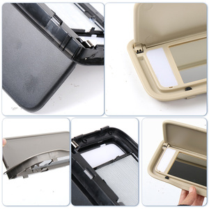 Pare-soleil intérieur <span class=keywords><strong>Volvo</strong></span>, visière, miroir de maquillage, rétroviseur pour <span class=keywords><strong>XC60</strong></span> 2013-2017, XC90 2013-2014, S80 2014-2015, pièces automobiles - Product Image 4
