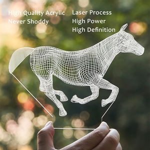 Lampe acrylique 3D Illusion Fort Nite 3D avec base noire tactile 7 couleurs pour les amateurs de jeux - Product Image 6