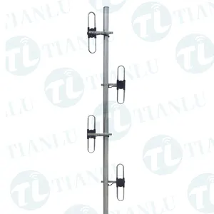 136-174MHz VHF 10dBi Tongkat Peraga Luar Ruangan Antena, Tipe Array