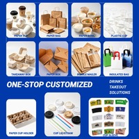 Gobelets en papier personnalisés imprimés en gros pour café, 8oz, 10oz, 12oz, 16oz, revêtement PE de qualité alimentaire pour cafés et salons de thé