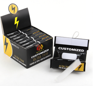 Op Voorraad En Op Maat Rollend Papier Kingsize Natuurlijk Voor Rokende Accessoires Aanstekers En Accessoire Met Papieren Doos - Product Image 2