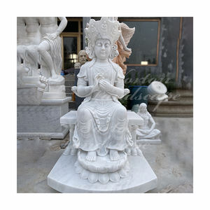 Personalizada tallada a mano decoración <span class=keywords><strong>de</strong></span> jardín <span class=keywords><strong>dios</strong></span> hindú escultura mármol religión escultura piedra Radha Krishna estatua para exteriores - Product Image 5
