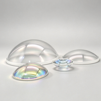 Dôme optique en verre de silice fondue JGS1 JGS2 JGS3 avec revêtement antireflet