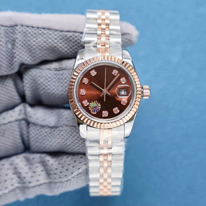 Hot Selling New Design Mechanical Watch Luxurious <b>Automatic</b> <b>Chronograph</b> with Diamond Stainless Steel Strap Hollowed Trend Watch - Product Image 3