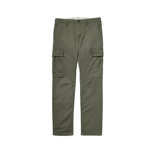 <b>Mens</b> Casual Lightweight Cargo <b>Trousers</b> Multiple Pocket Straight Leg Pants <b>Elastic</b> Waist Woven Fabric Everyday Fashion Wear - Product Image 1