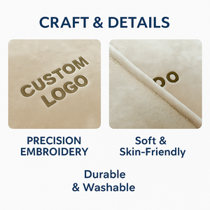 <span class=keywords><strong>Couverture</strong></span> <span class=keywords><strong>polaire</strong></span> en peluche microfibre <span class=keywords><strong>polaire</strong></span> personnalisée avec LOGO brodé personnalisé <span class=keywords><strong>Couverture</strong></span> de jet de cadeau promotionnel - Product Image 2